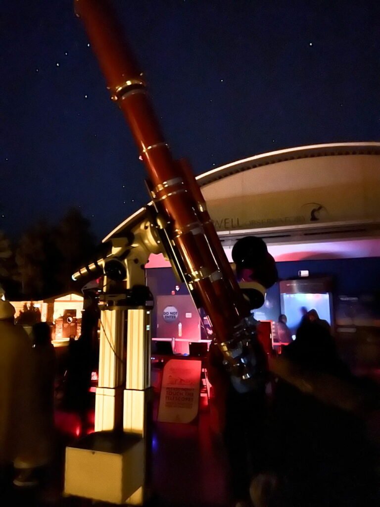 One of the large telescopes