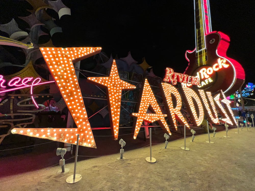 Stardust sign