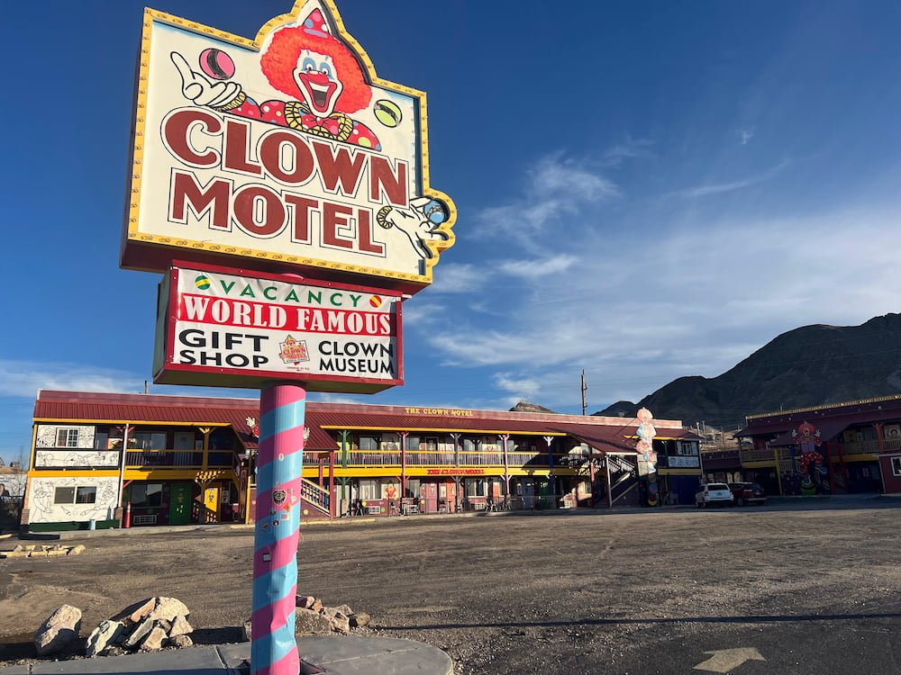 The creepy Clown Motel in Tonopah