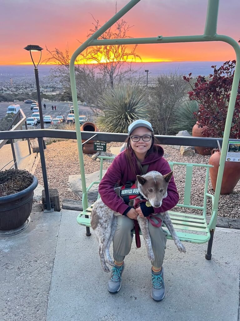 Amazing sunset at the bottom