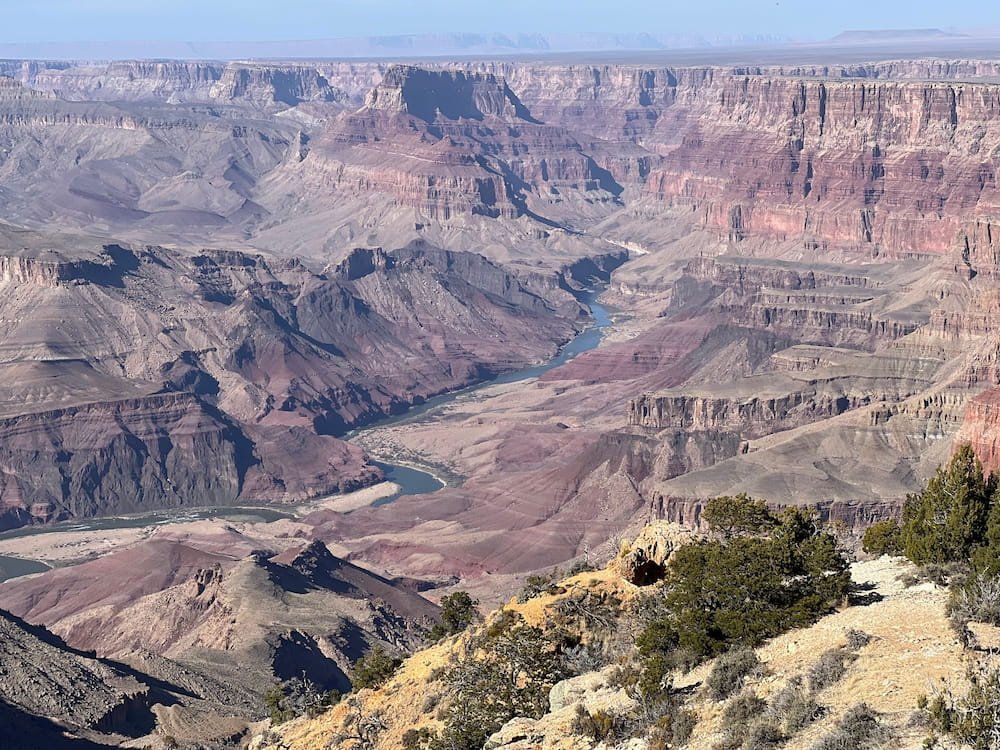 Close up of the Colorado River