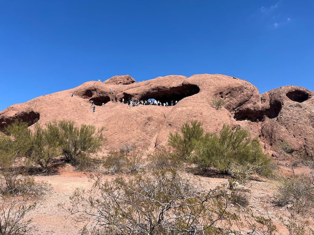 Hole in the rock