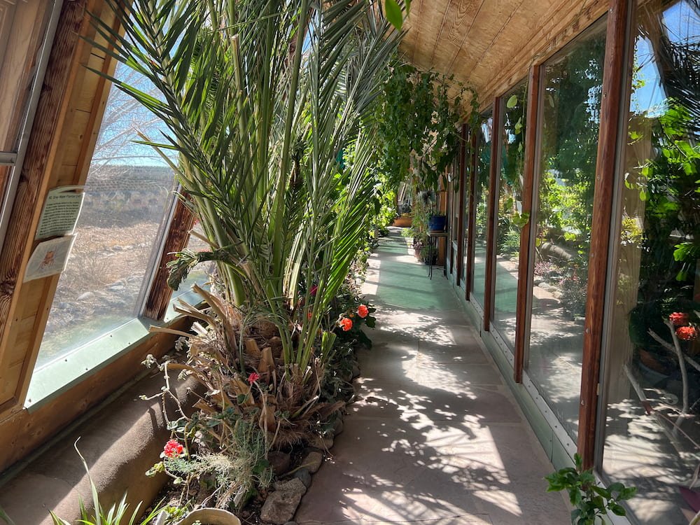 Inside an Earthship