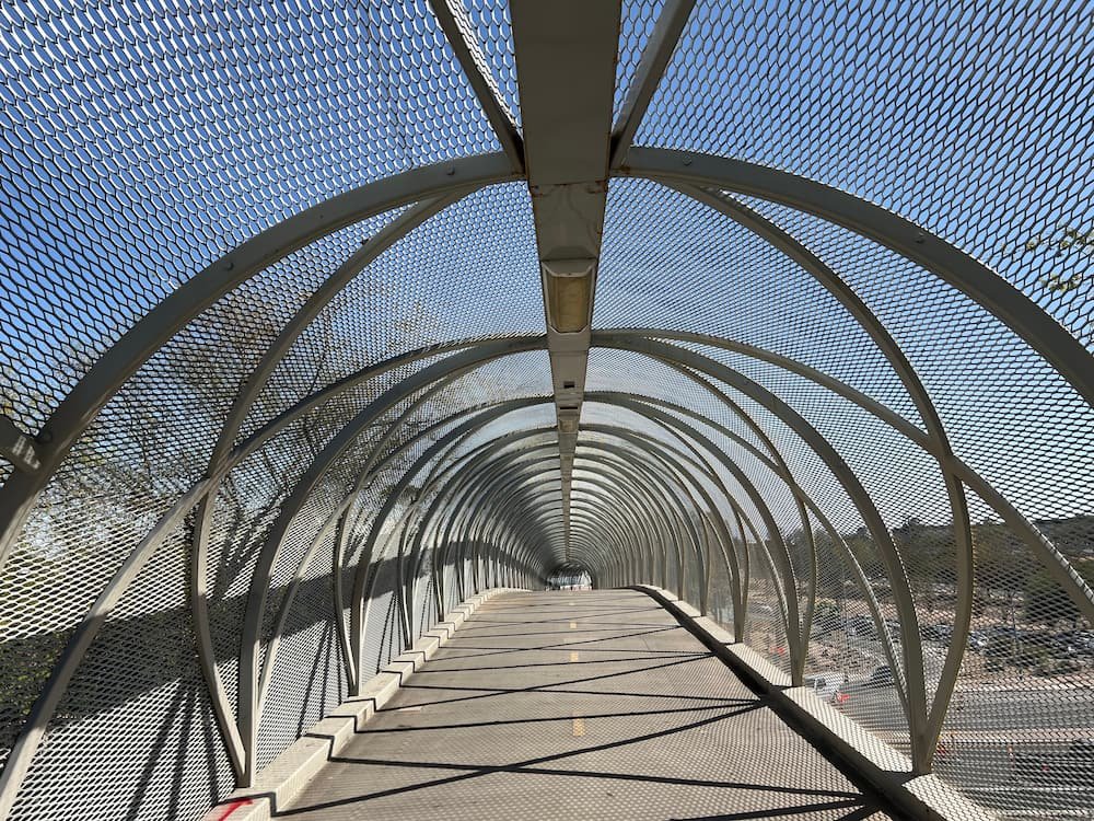 Inside the bridge
