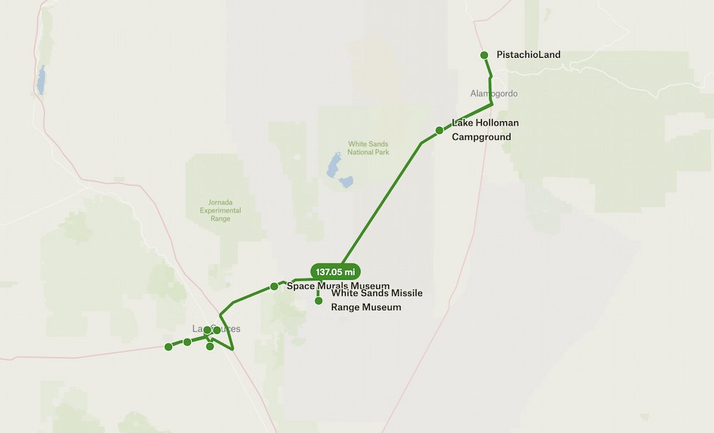 Las Cruces to White Sands
