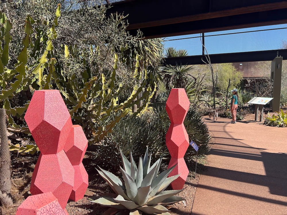 More art in the gardens