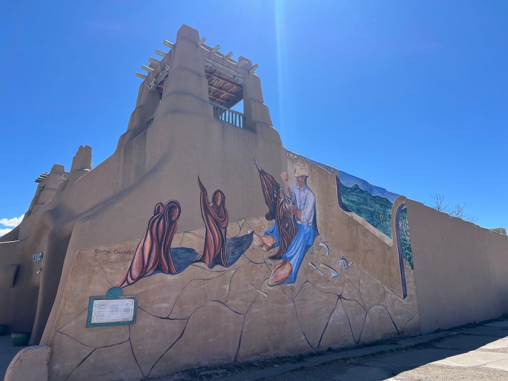 Mural in Taos