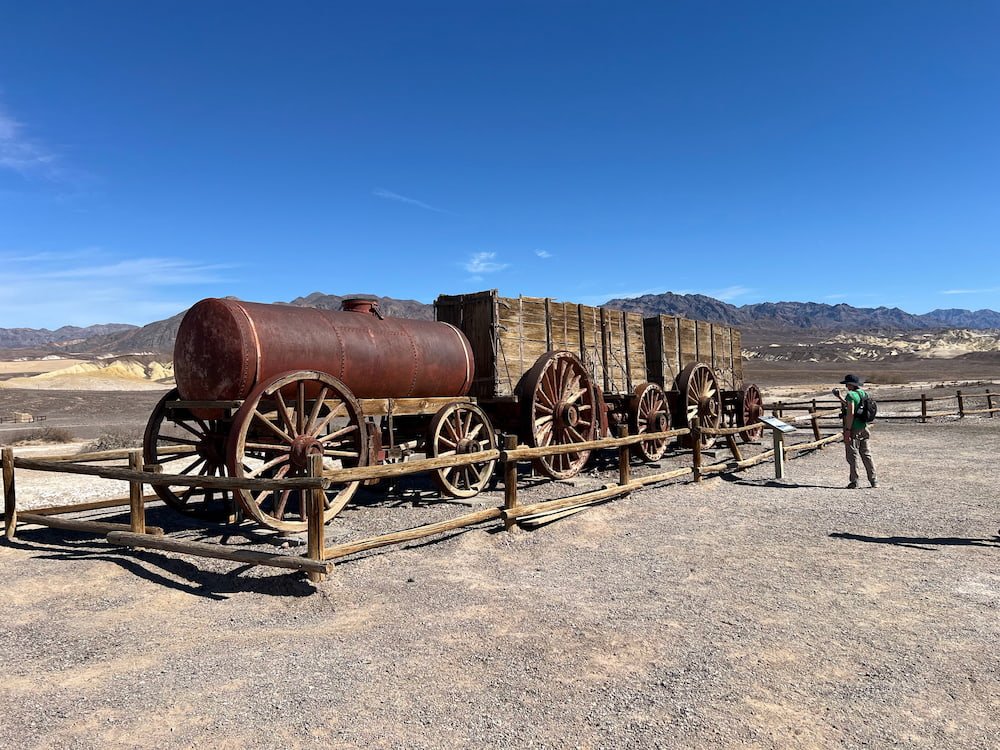 One of the old wagons