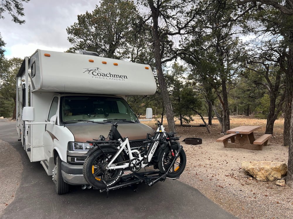 Our spot at the Mather Campground