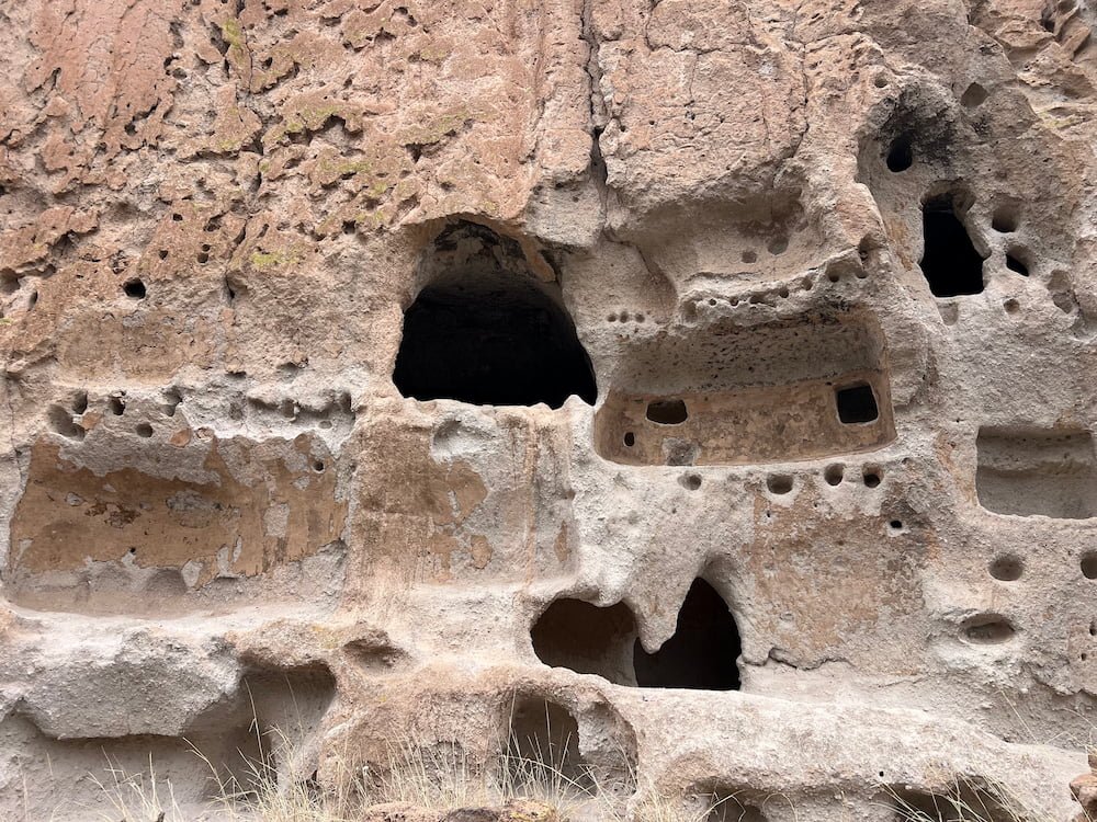 Part of the cave system