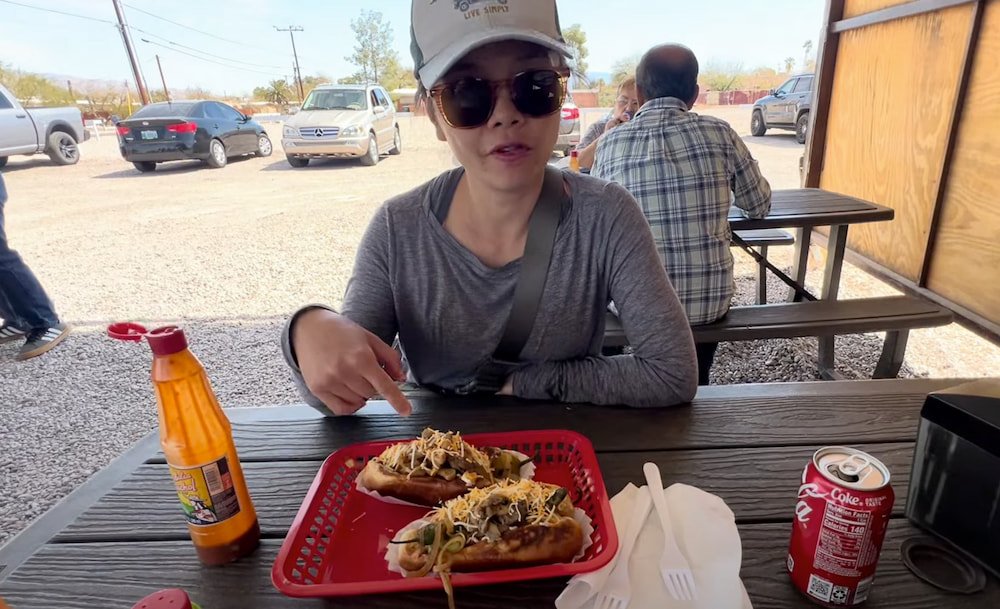 The hot dogs were excellent