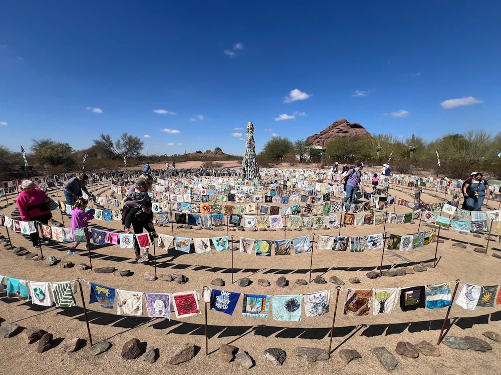 Toward 2050 with thousands of flags