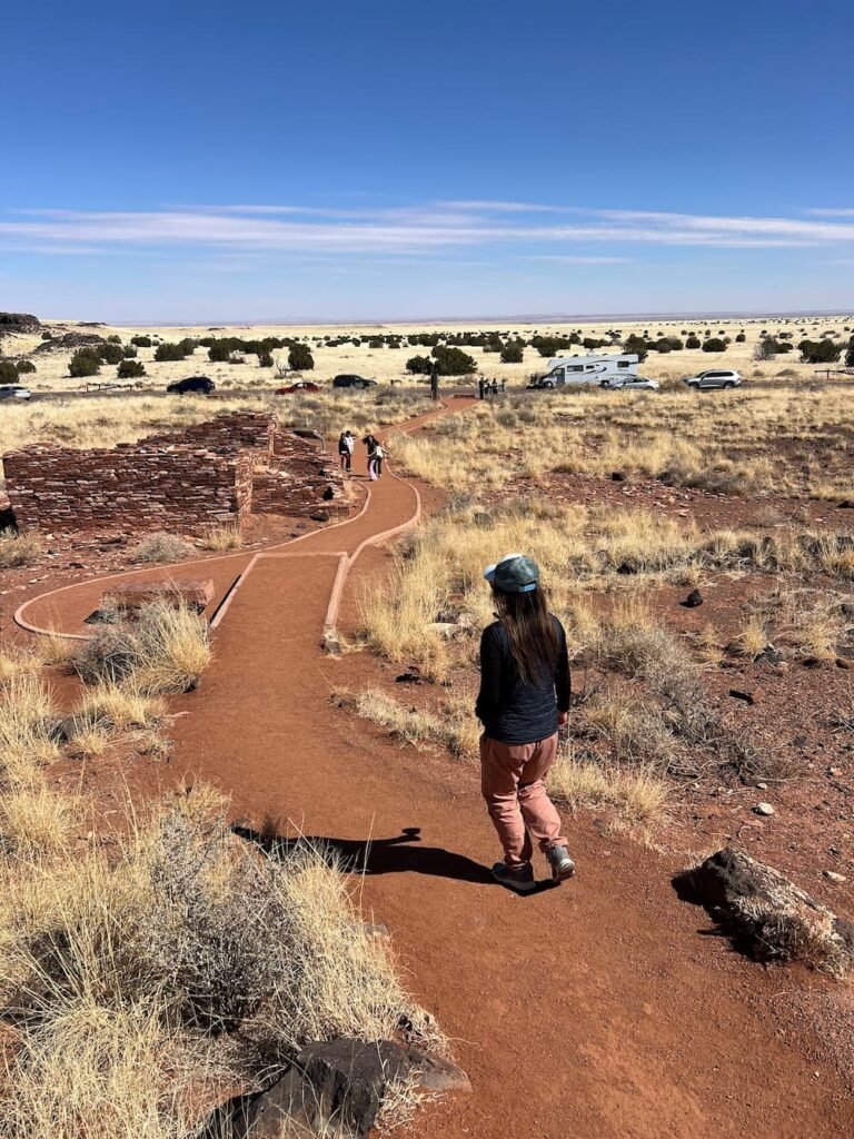Walking back from the citadel