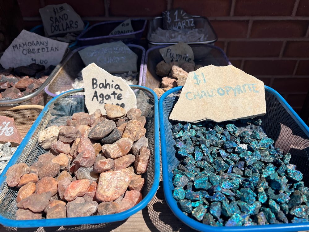 All types of rocks