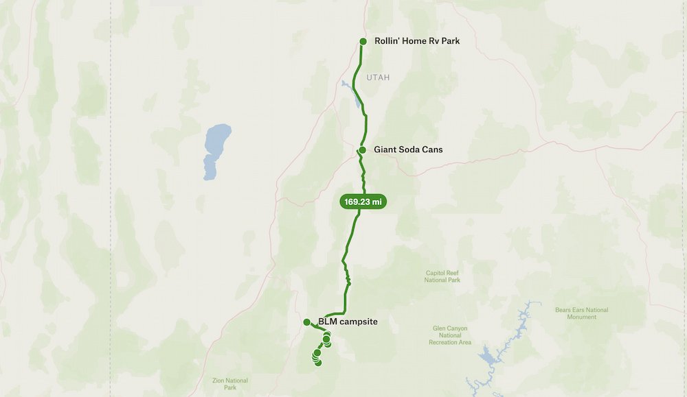 Bryce Canyon to Nephi