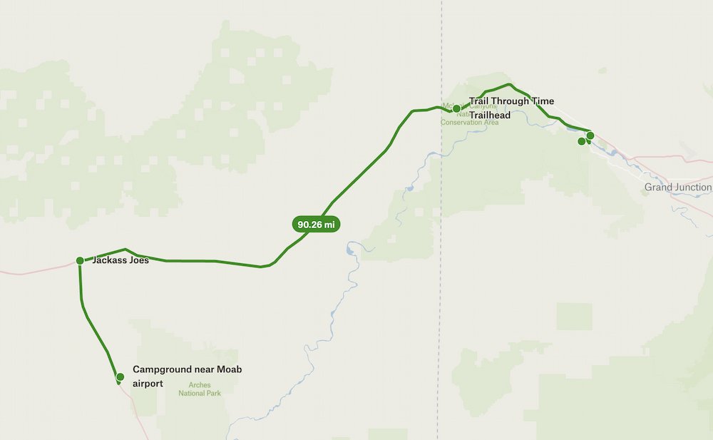 Fruita to Arches National Park