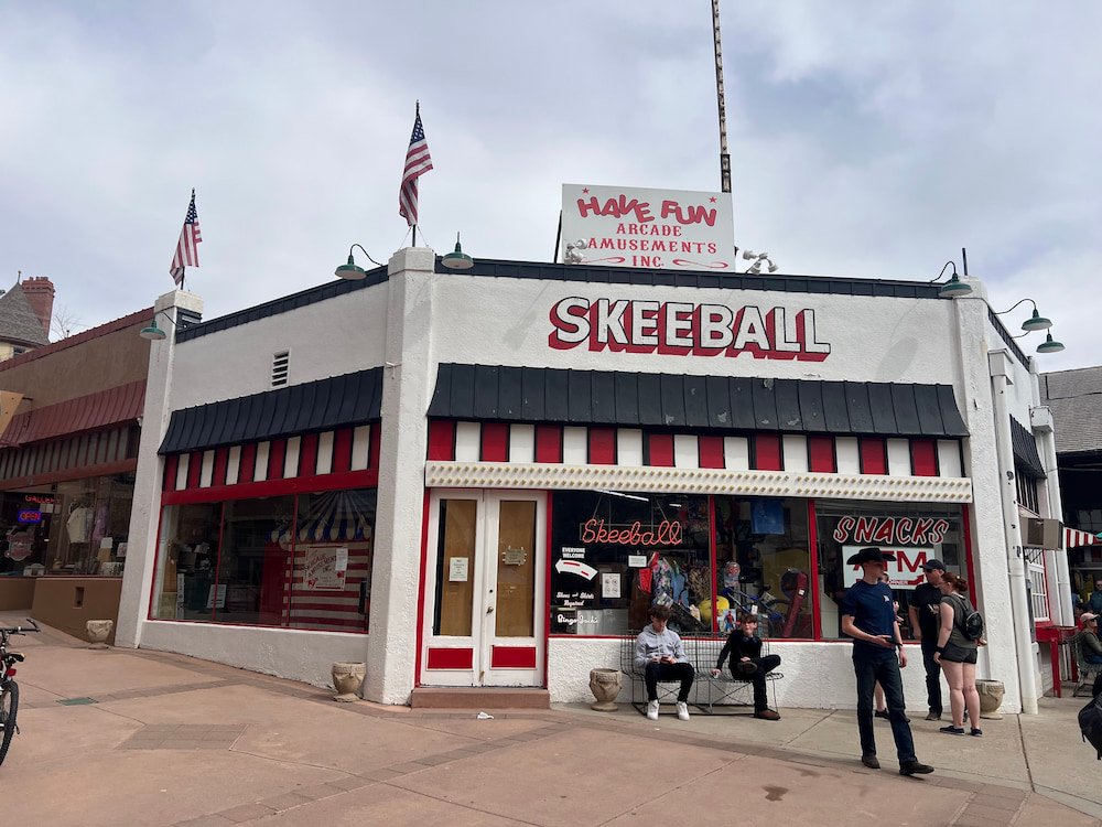 Fun old school amusement park games
