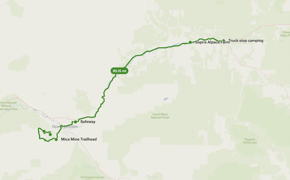 Glenwood Springs to Colorado National Monument