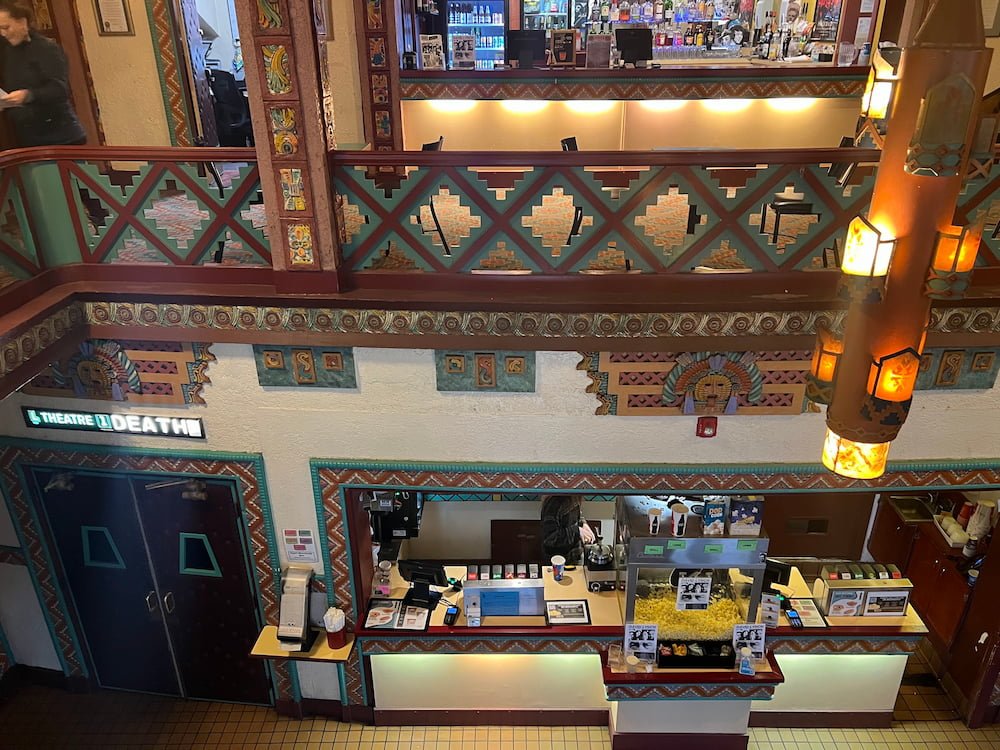 Inside Mayan Theatre