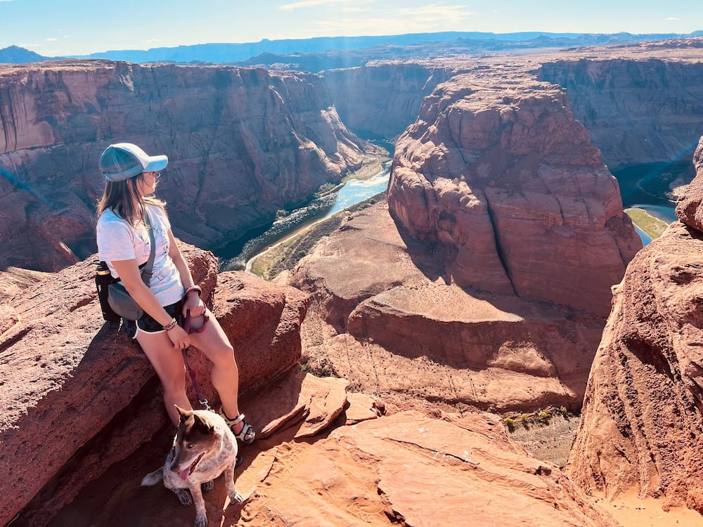 Last view of Horseshoe Bend