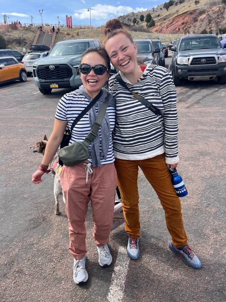 Lisette and Kelly twinning