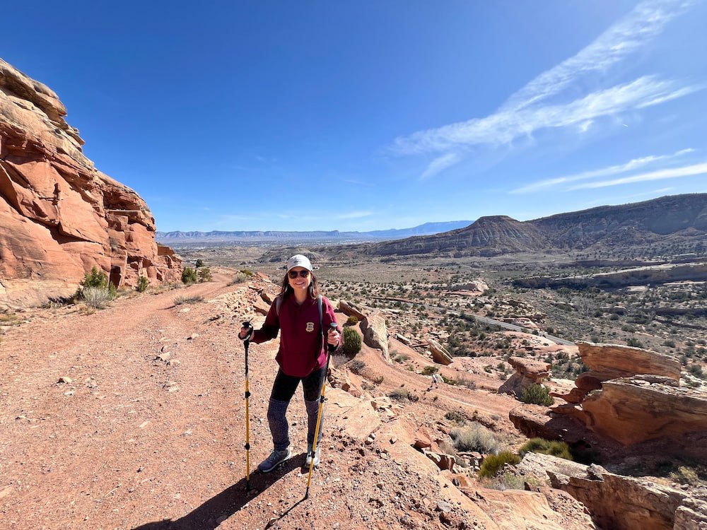 Lisette on Serpents Trail