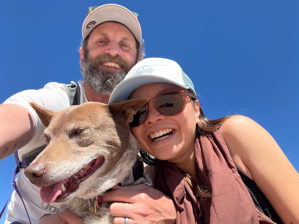 Selfie at the top