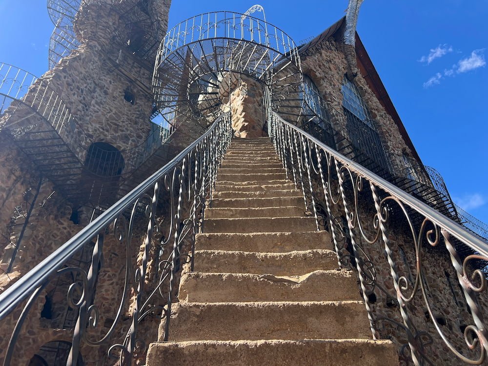 Stairs were very uneven
