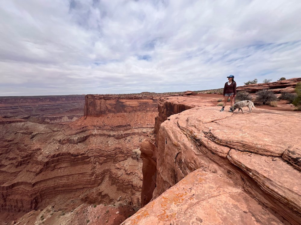 Standing on the edge