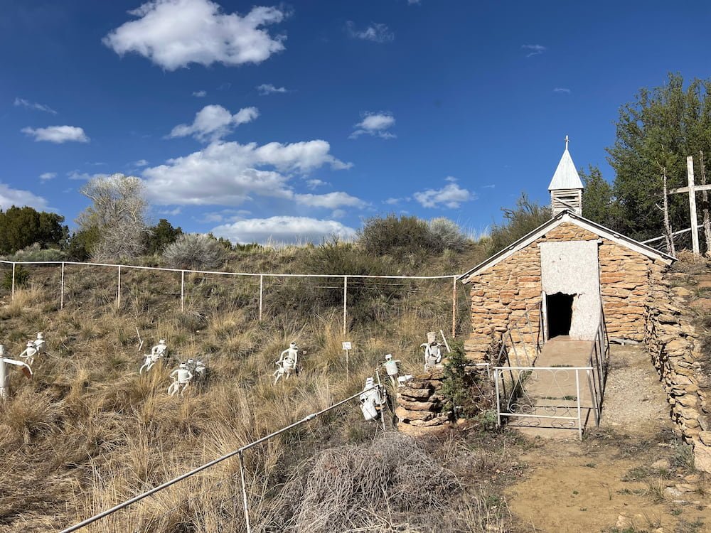 They even had a church