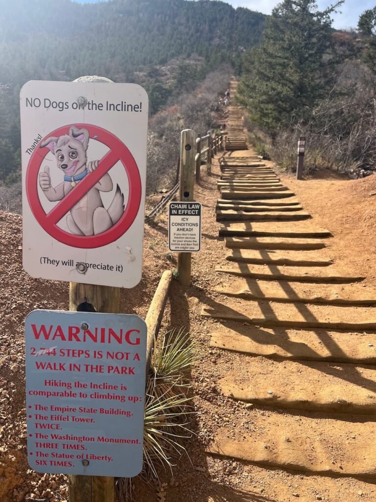 This was around 300 stairs up, it was brutal