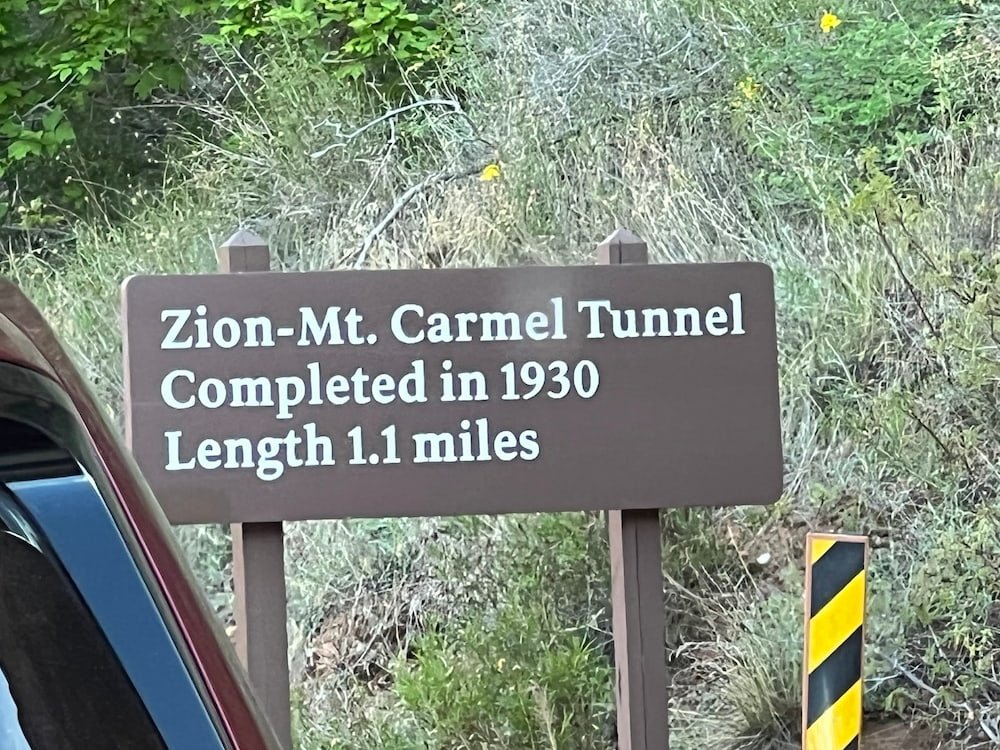 Zion-Mt Carmel Tunnel