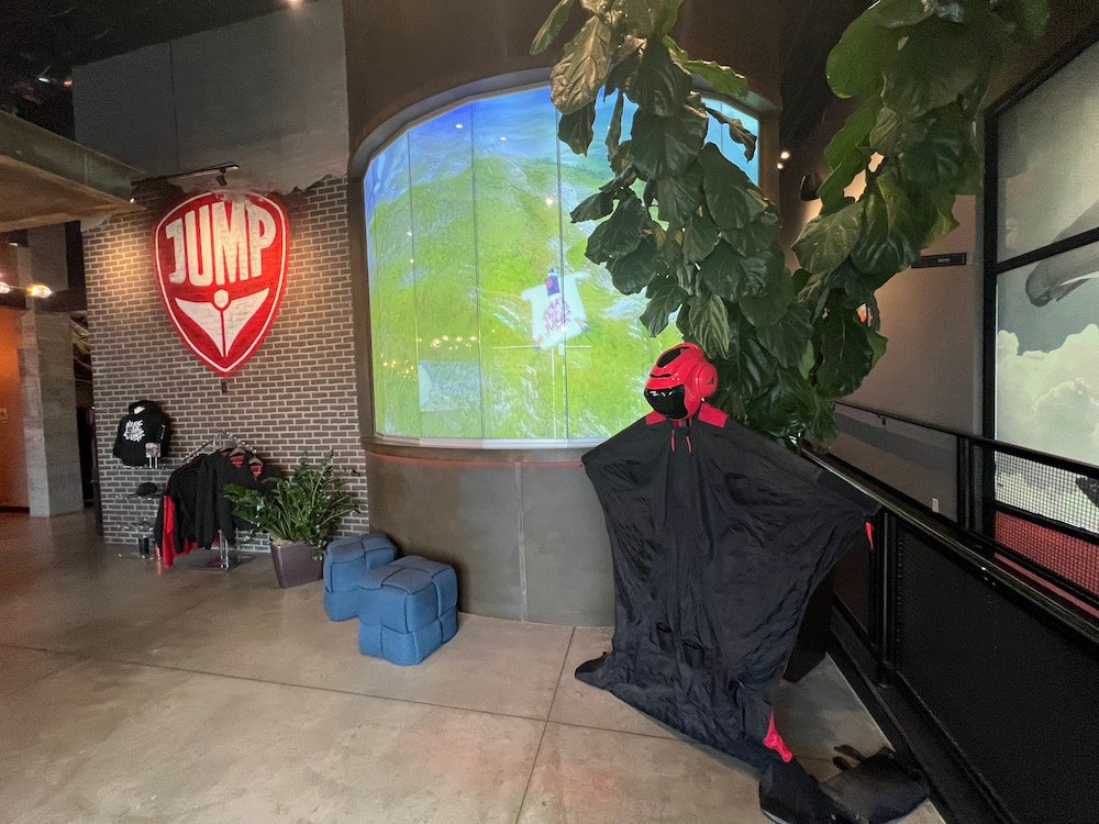 Jump wingsuit experience