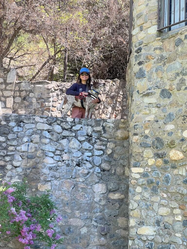 Lisette and Sheila at Provo Castle