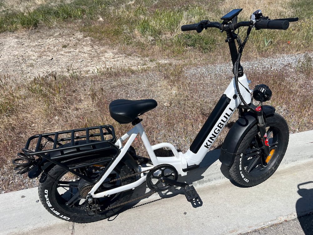 Lisette's old electric bike ready for sale