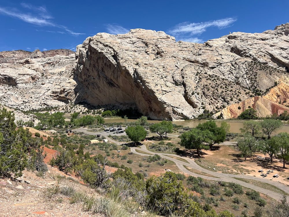 Split mountain