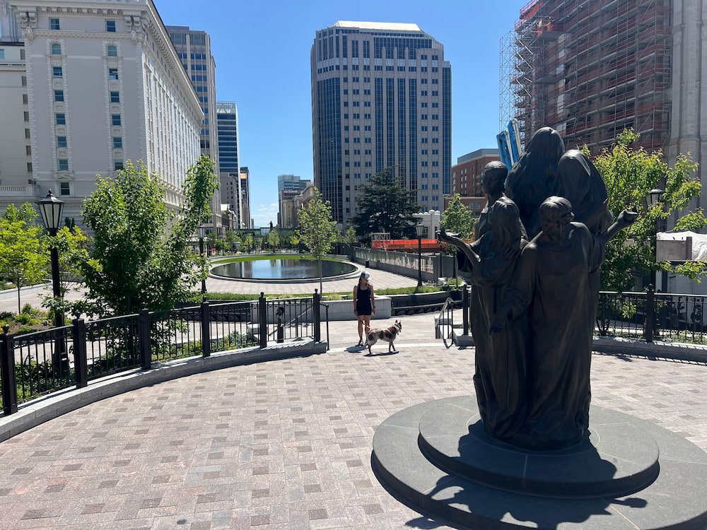 Temple park downtown