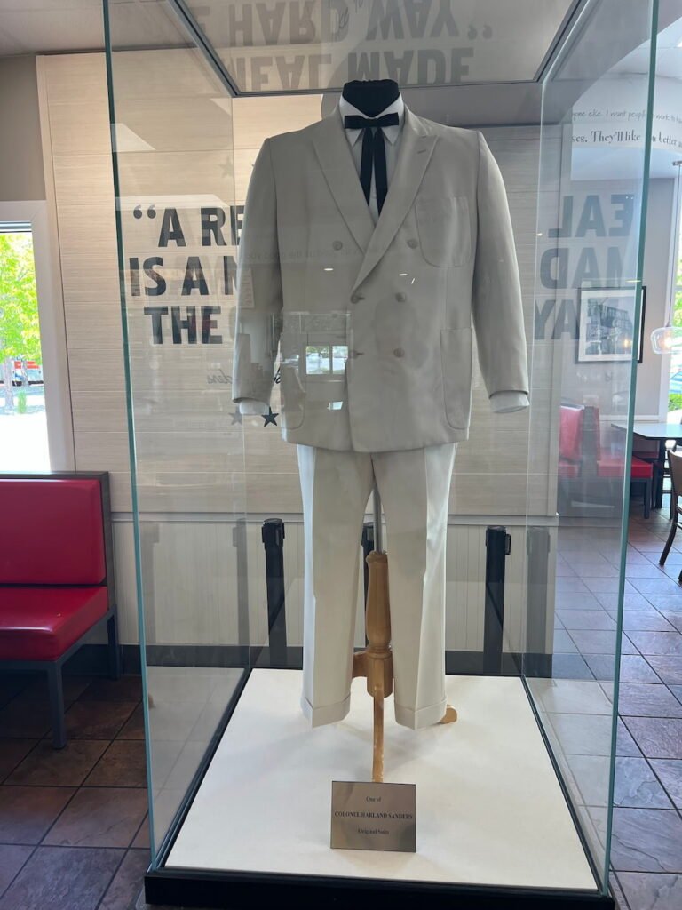 The Colonel's suit