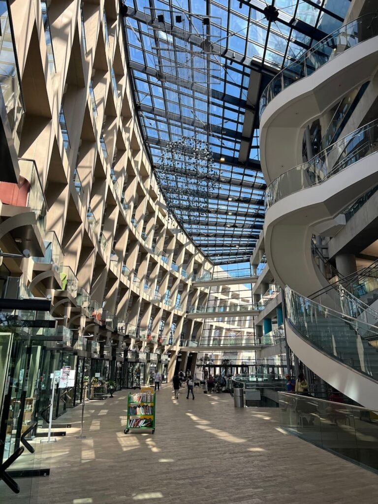 The library building