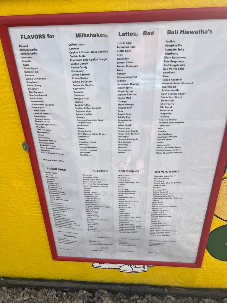 All the flavors