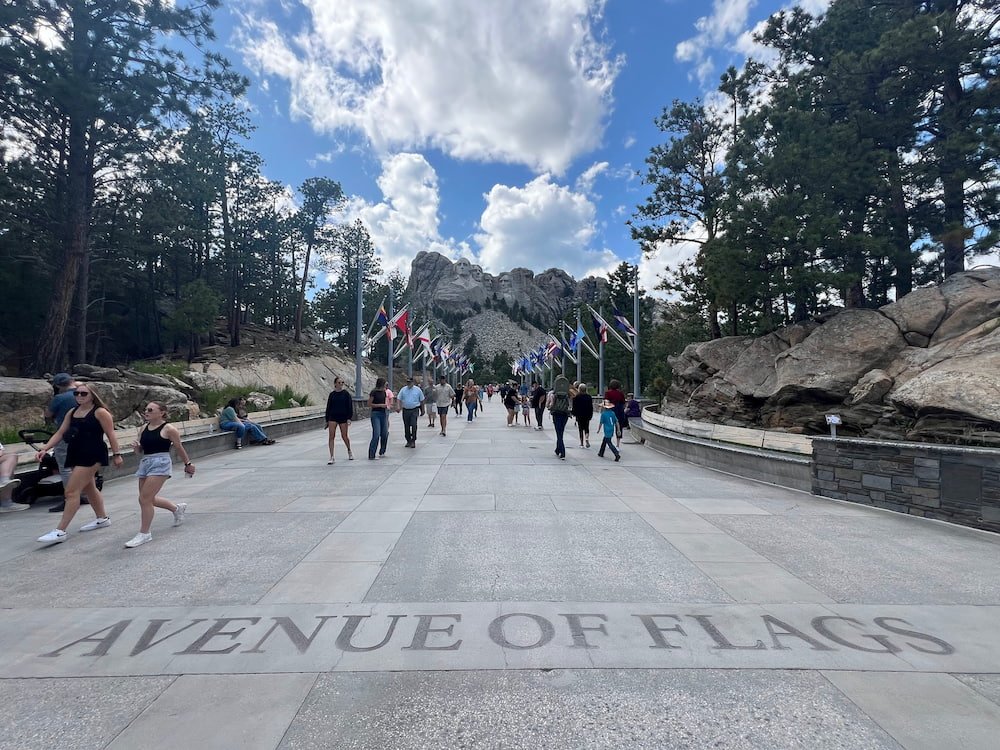 Avenue of Flags