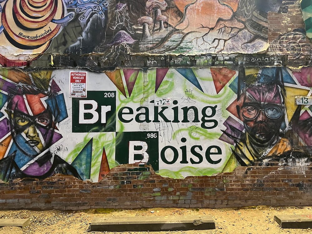Breaking Boise mural