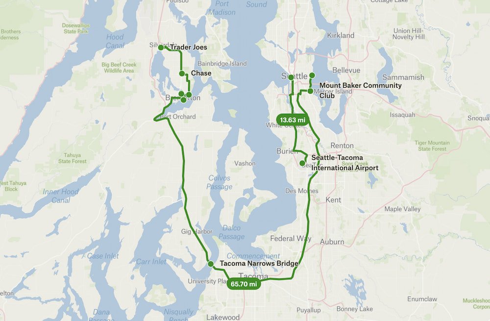 Bremerton to Seattle