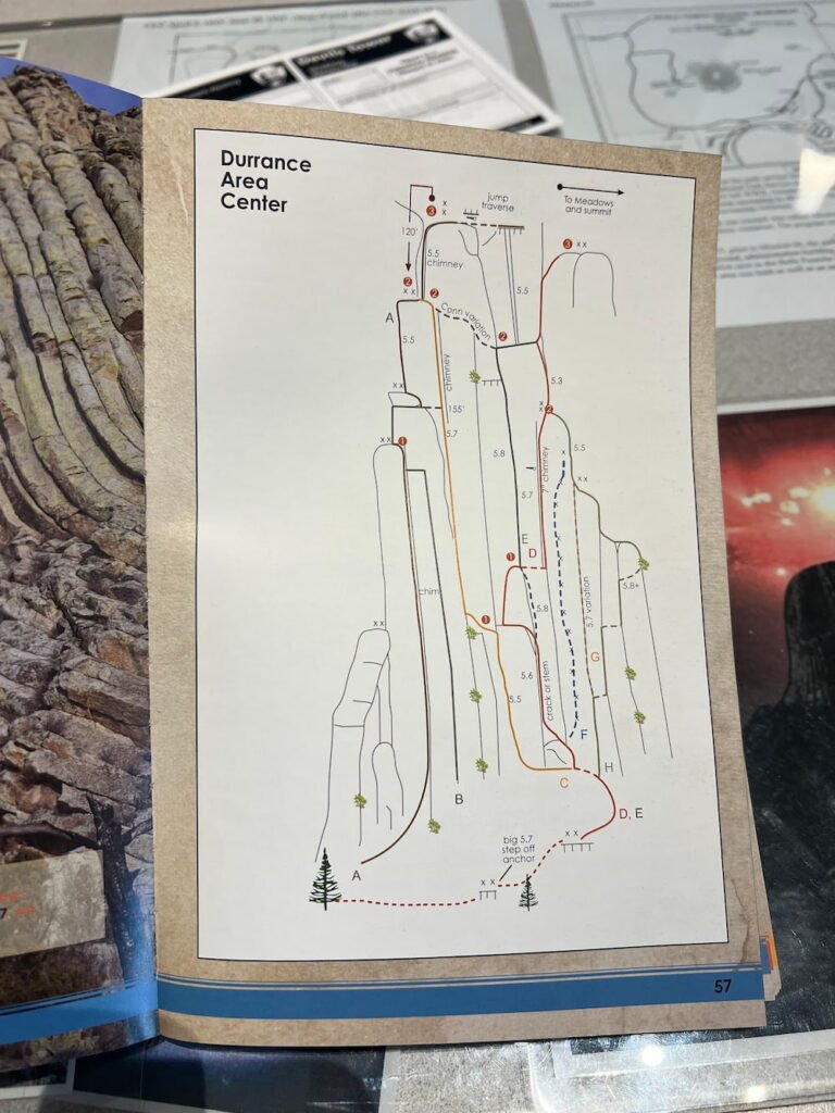 Climbing routes