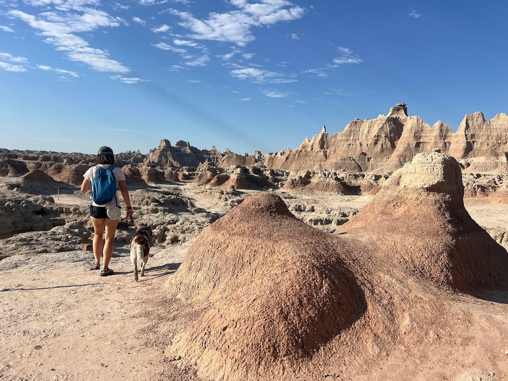 Crazy looking rock formations