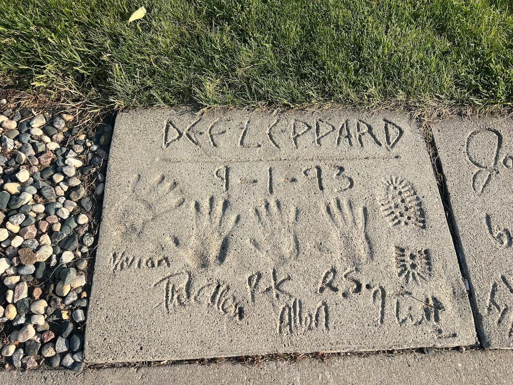 Def Leppard had a spot