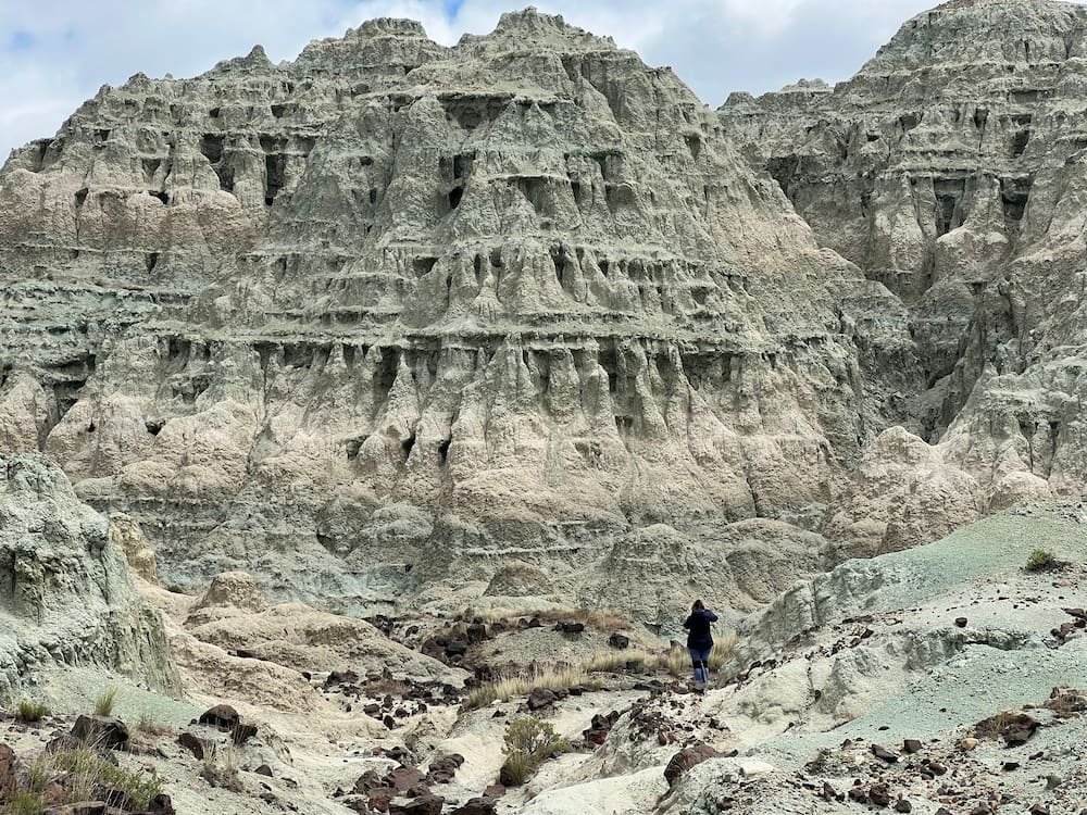Erosion created some cool shapes