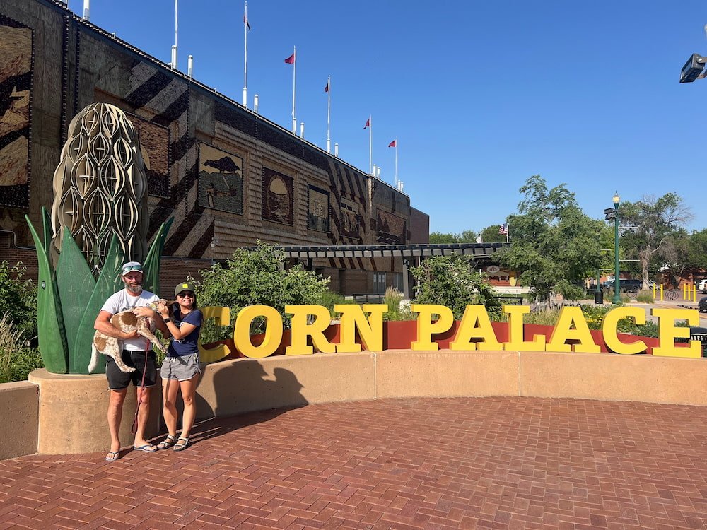 Family pic at Corn Palace