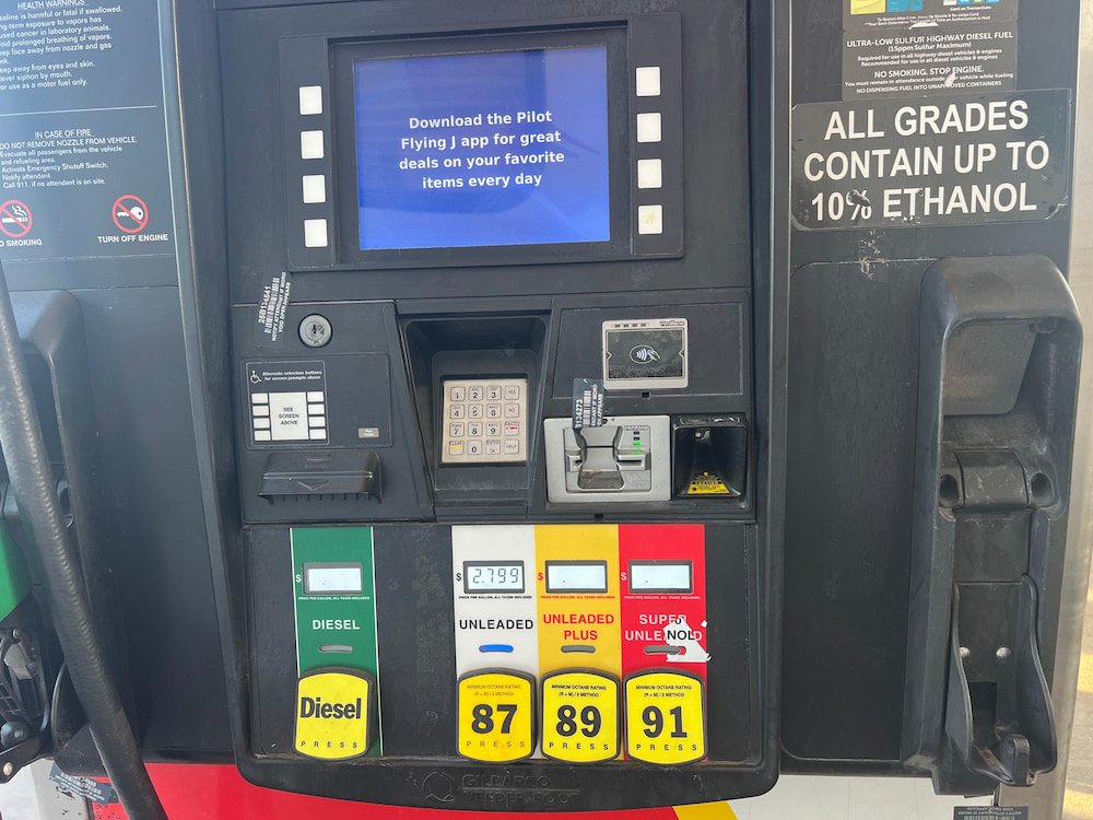 Gas getting a little cheaper