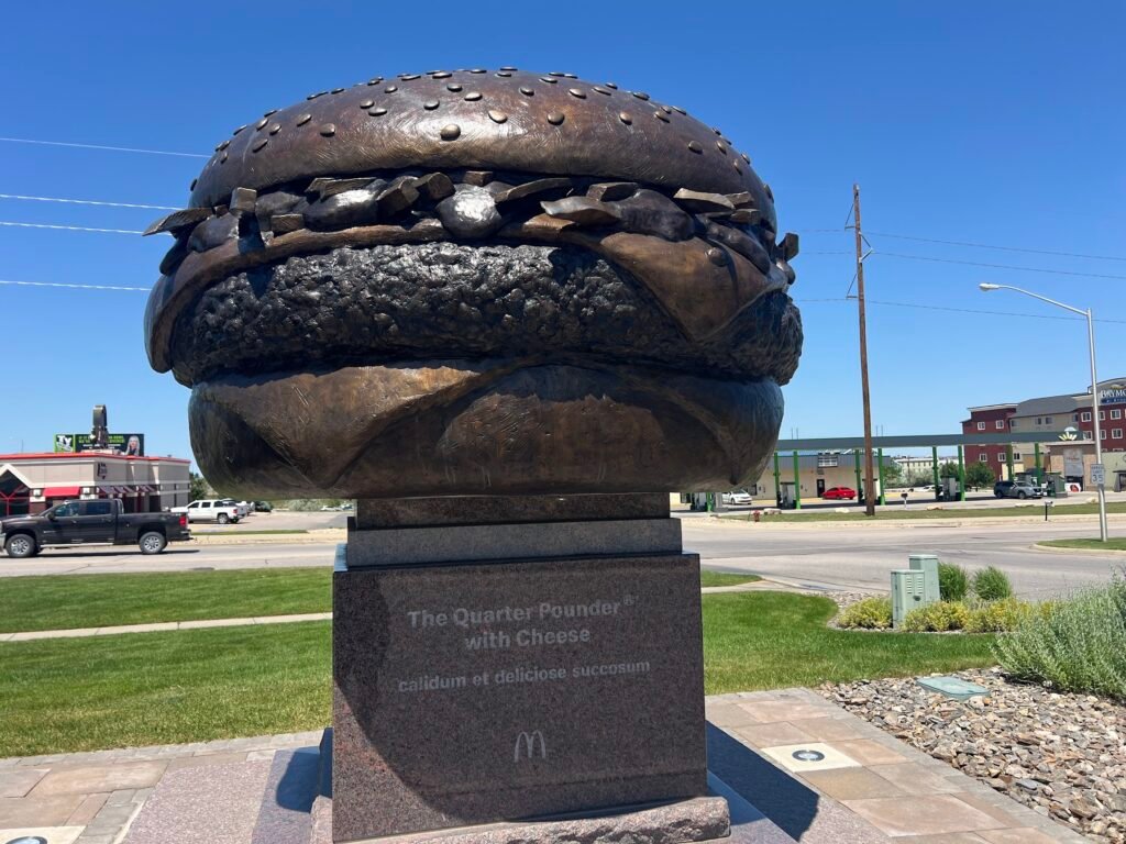 Giant quarter pounder